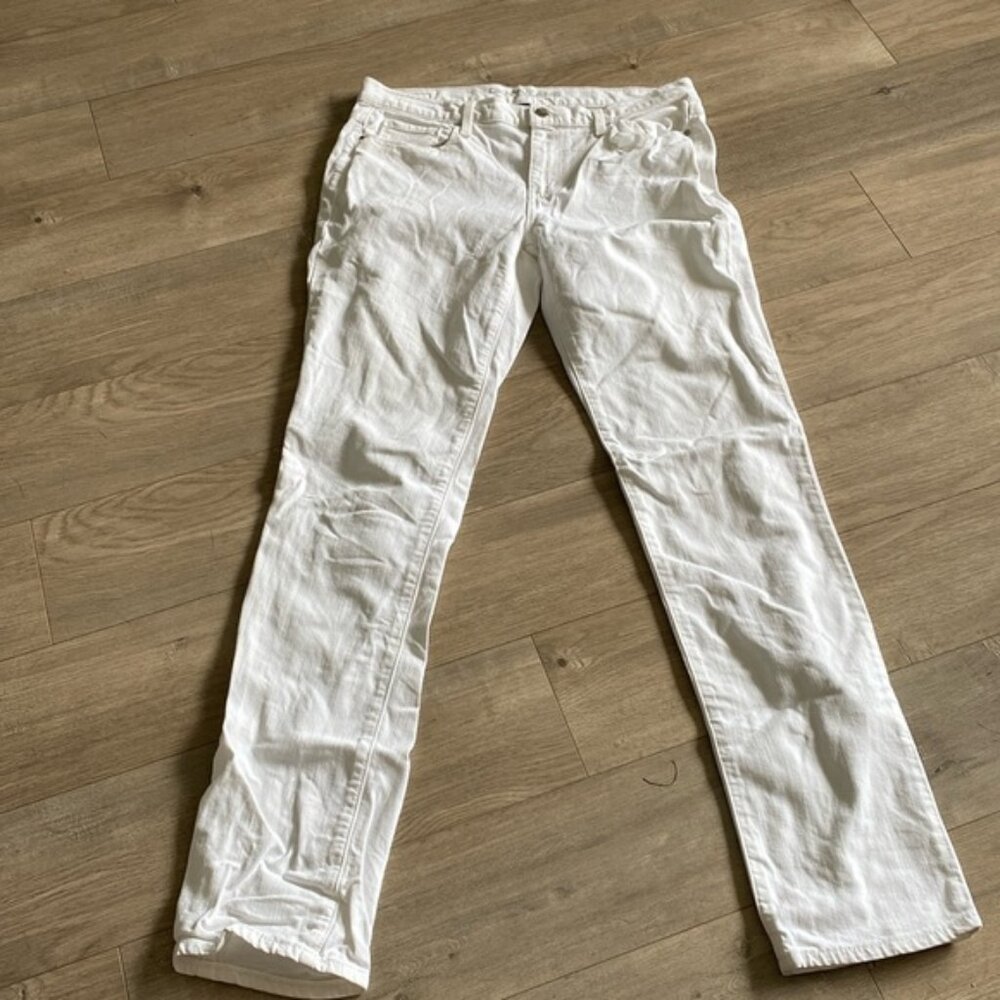 DKNY white jeans soho skinny 8 x 32